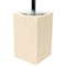 Toilet Brush Holder, Square, Floor Standing in Natural Sand